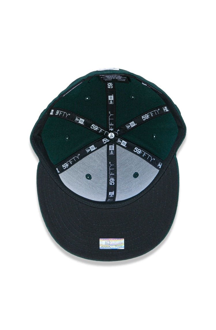 Boné New Era 59FIFTY Oakland Athletics MLB Verde/Amarelo - NewSkull