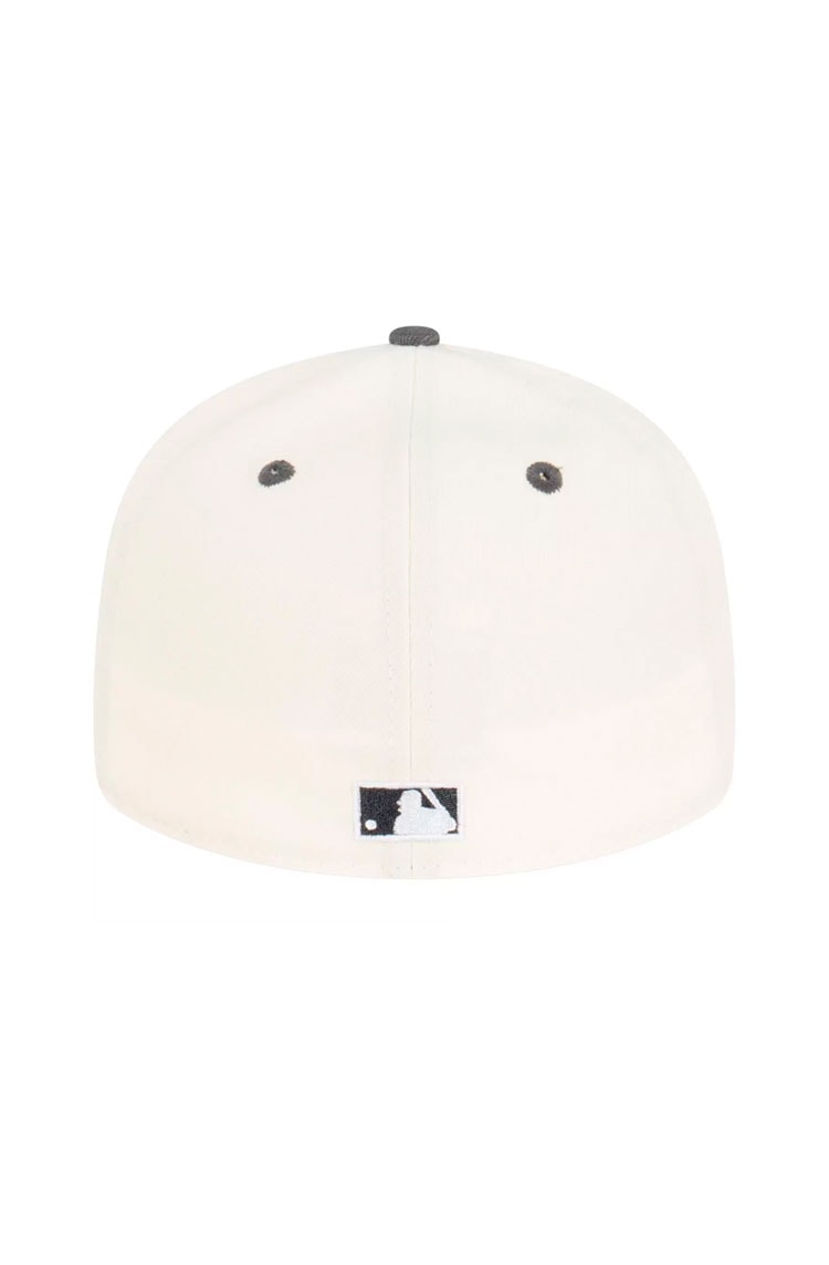 Boné New Era 59FIFTY Retro Crown New York Yankees Subway Series Off White/Azul Marinho - NewSkull