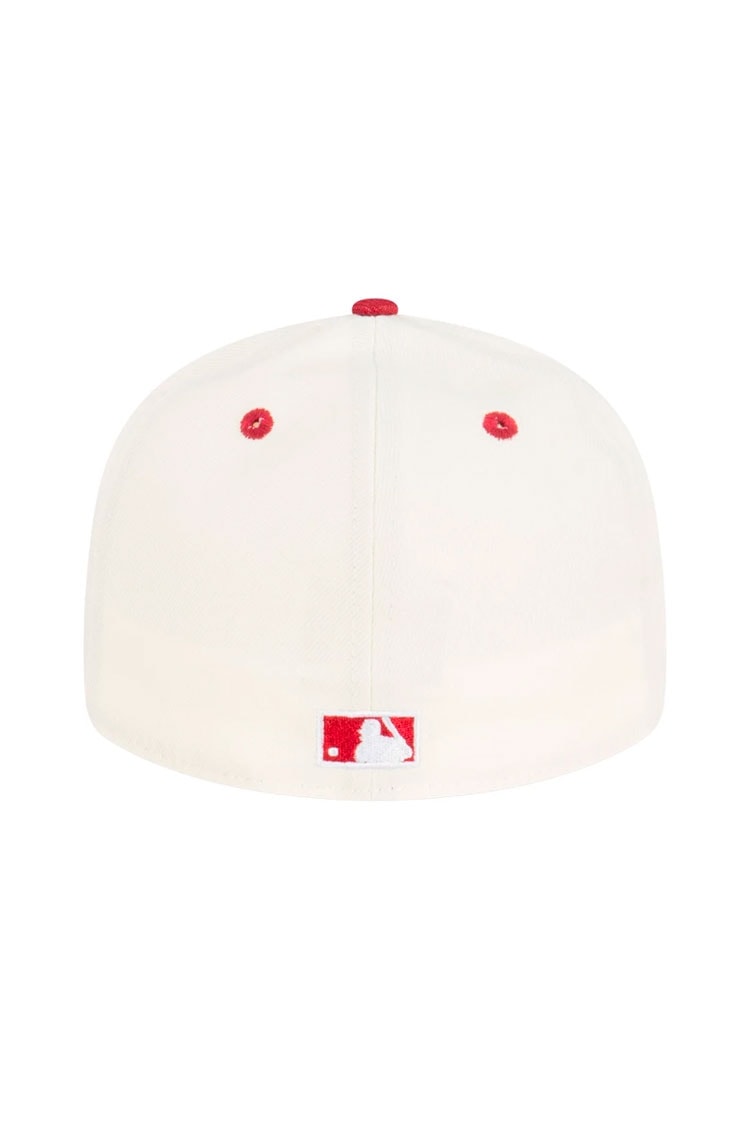 Boné New Era 59FIFTY Retro Crown New York Yankees Subway Series Off White/Bordo - NewSkull