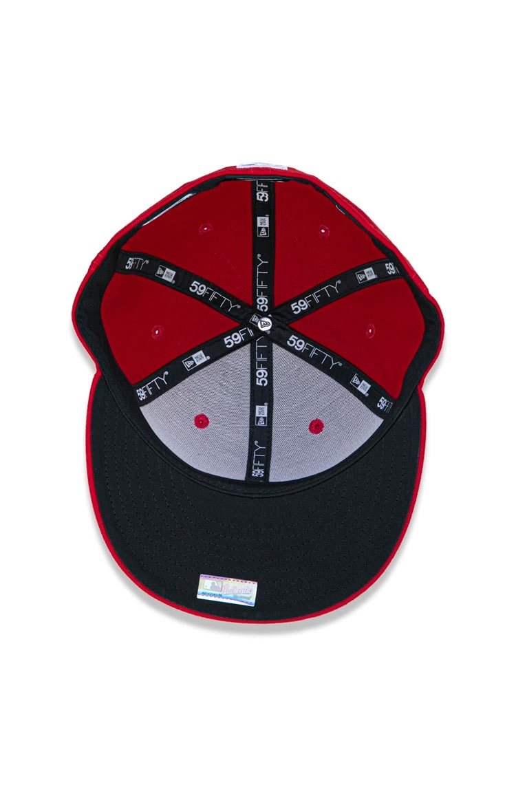 Boné New Era 59fifty Saint Louis Cardinals Mlb Vermelho/Branco - NewSkull