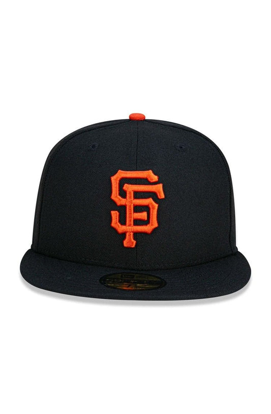 Boné New Era 59fifty San Francisco Giants Mlb Preto/Laranja - NewSkull