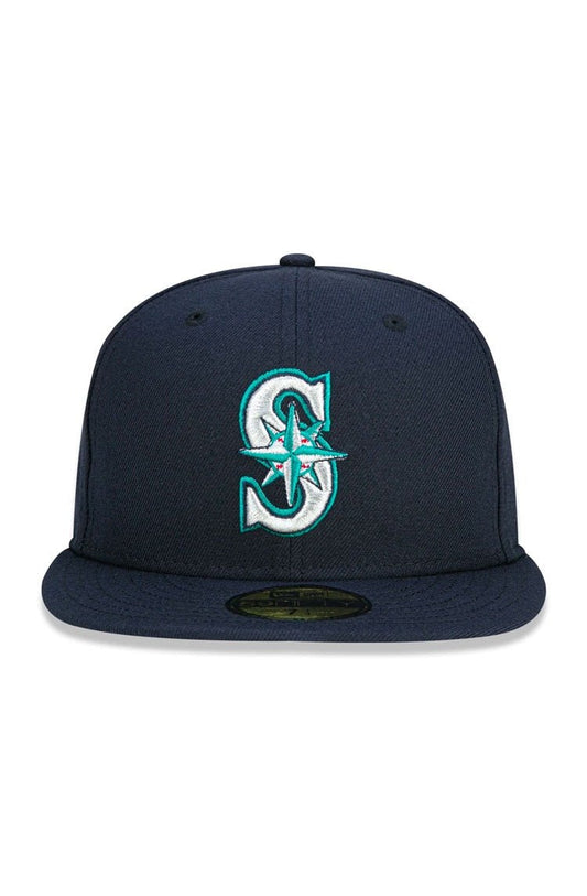 Boné New Era 59fifty Seattle Mariners Mlb Azul Marinho/Verde - NewSkull