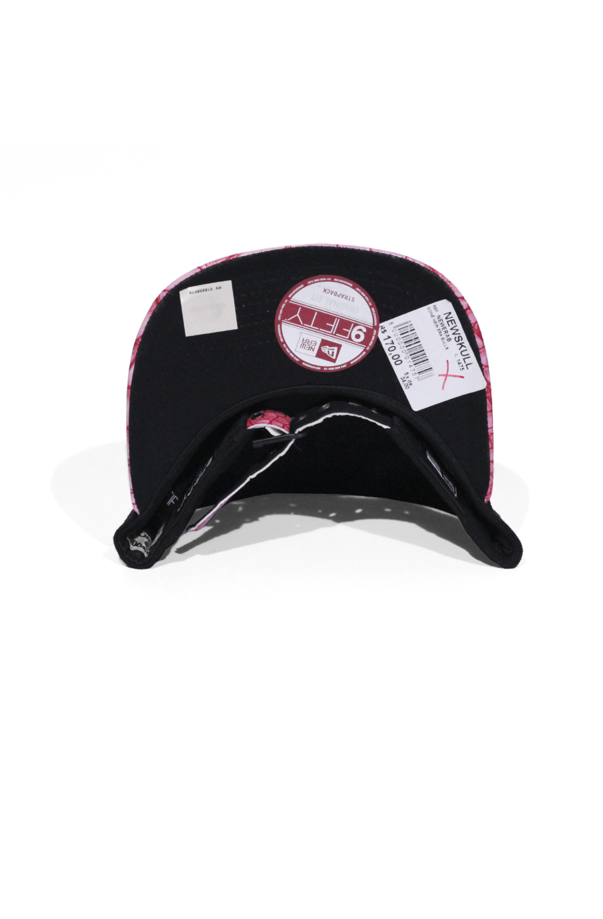 Boné New Era 950 Chicago Bulls Strapback Preto - NewSkull