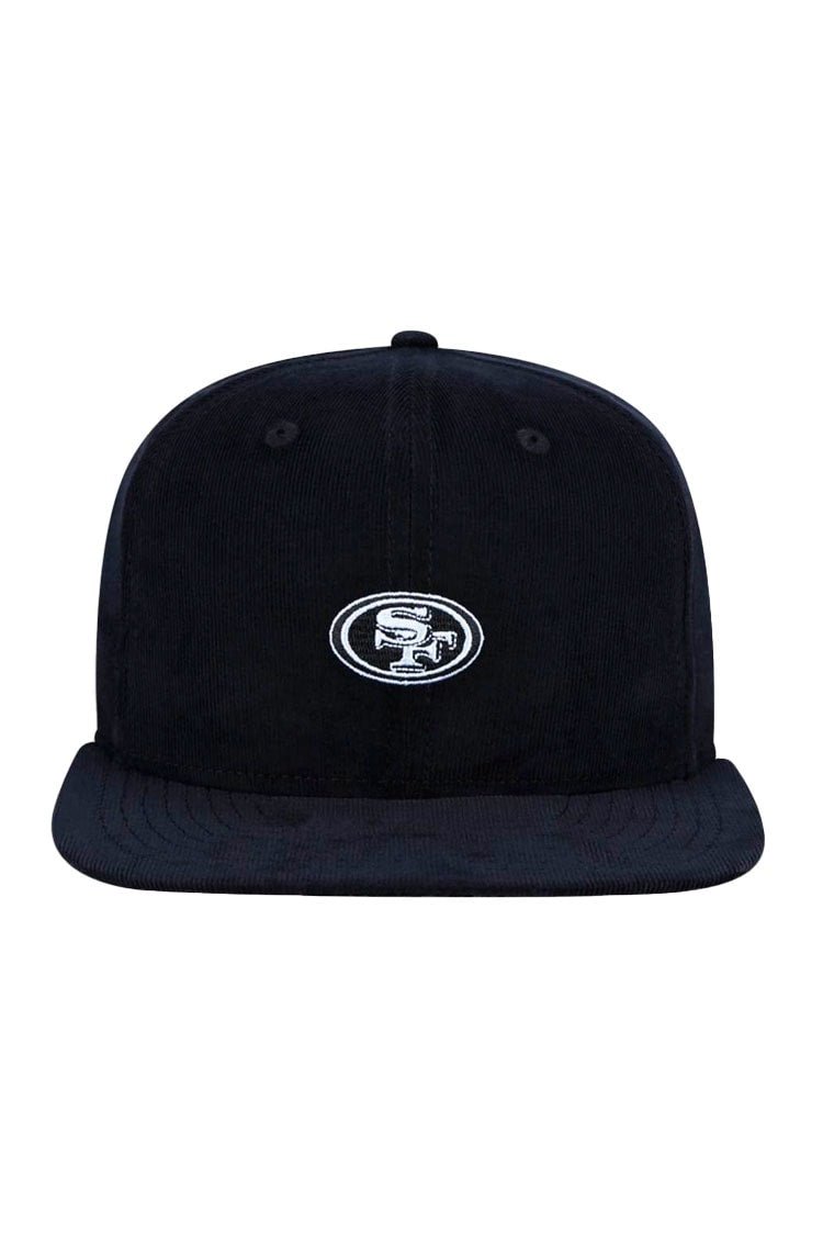 Bone New Era 9Fifty Aba Reta Aberto Original Fit San Francisco 49Ers Nfl Preto/Cinza - NewSkull
