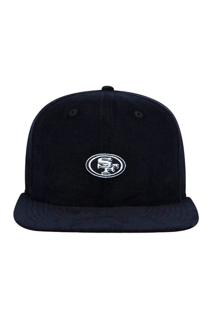 Bone New Era 9Fifty Aba Reta Aberto Original Fit San Francisco 49Ers Nfl Preto/Cinza - NewSkull