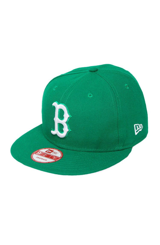 Bone New Era 9Fifty Boston Red Sox Mlb Verde/Branco - NewSkull