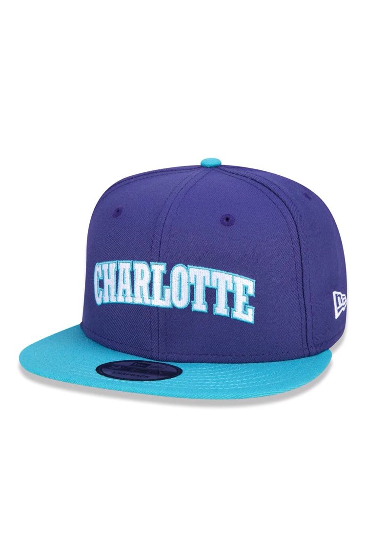 Boné New Era 9Fifty Charlotte Hornets Nba Roxo - NewSkull