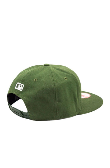 Bone New Era 9Fifty Los Angeles Dodgers Mlb Verde/Branco - NewSkull