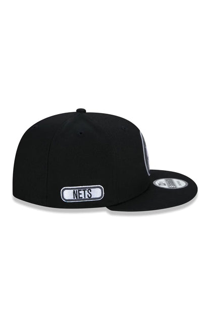 Boné New Era 9Fifty Nba Brooklyn Nets Back Half Preto - NewSkull