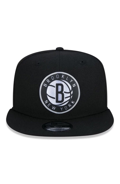 Boné New Era 9Fifty Nba Brooklyn Nets Back Half Preto - NewSkull