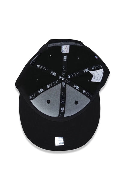 Boné New Era 9Fifty Nba Brooklyn Nets Back Half Preto - NewSkull