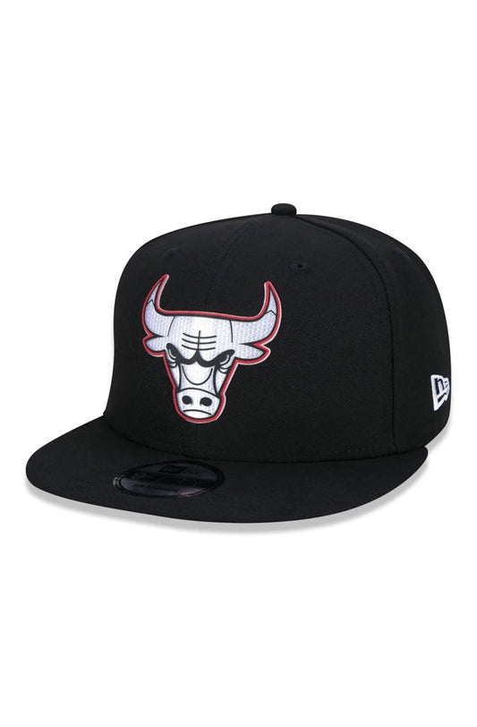 Boné New Era 9Fifty Nba Chicago Bulls Back Half Preto - NewSkull