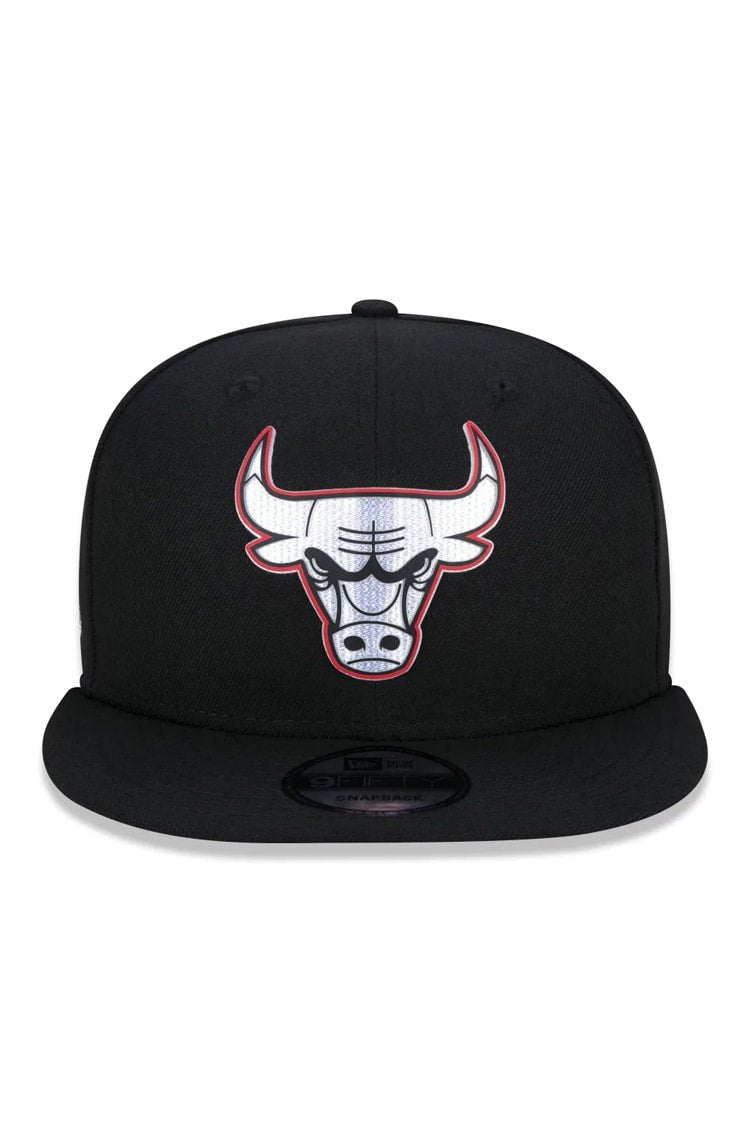 Boné New Era 9Fifty Nba Chicago Bulls Back Half Preto - NewSkull