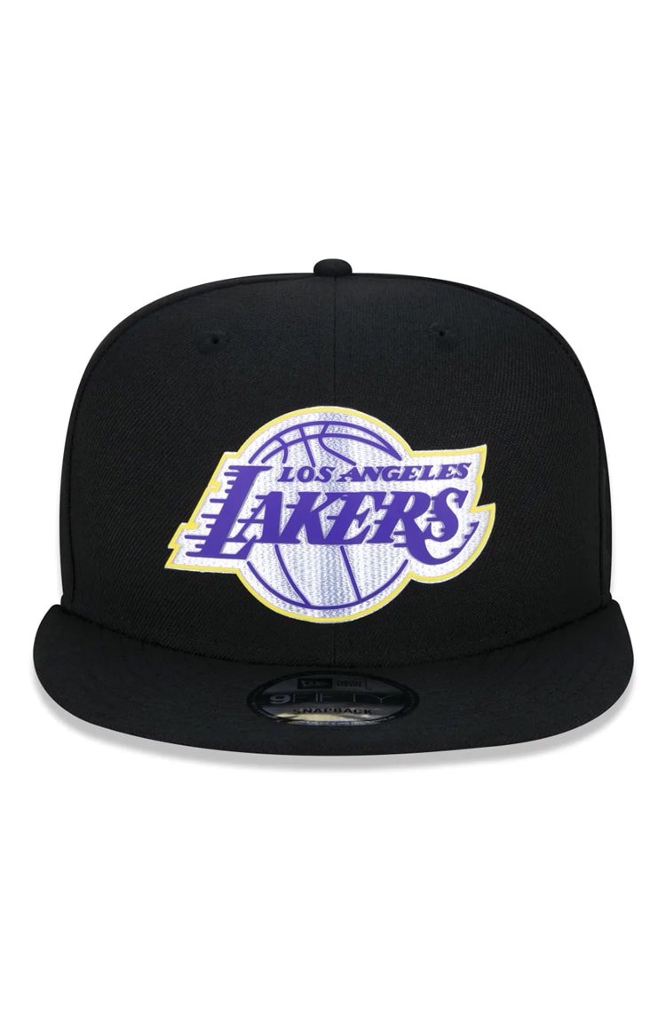 Boné New Era 9Fifty Nba Los Angeles Lakers Back Half Preto - NewSkull