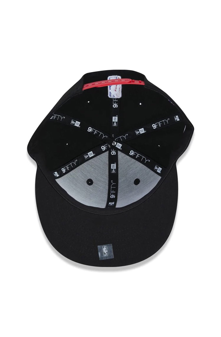 Boné New Era 9Fifty Nba Toronto Raptors Back Half Preto - NewSkull