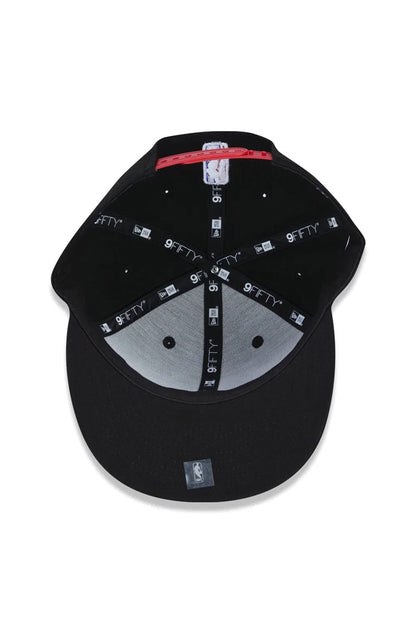 Boné New Era 9Fifty Nba Toronto Raptors Back Half Preto - NewSkull