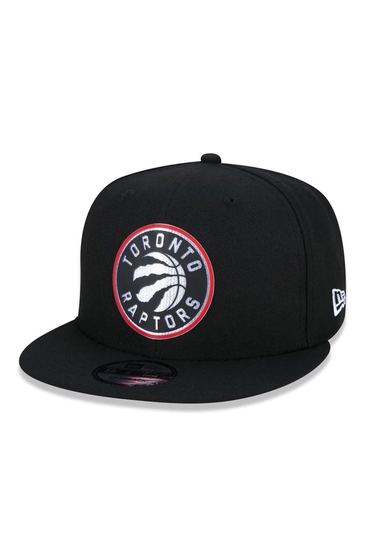Boné New Era 9Fifty Nba Toronto Raptors Back Half Preto - NewSkull