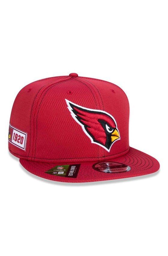 Boné New Era 9Fifty Nfl Onfield Coleção Sideline Arizona Cardinals Vermelho - NewSkull