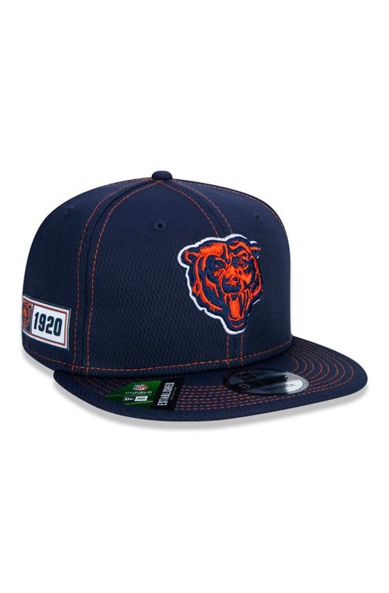 Boné New Era 9Fifty Nfl Onfield Coleção Sideline Chicago Bears Marinho - NewSkull