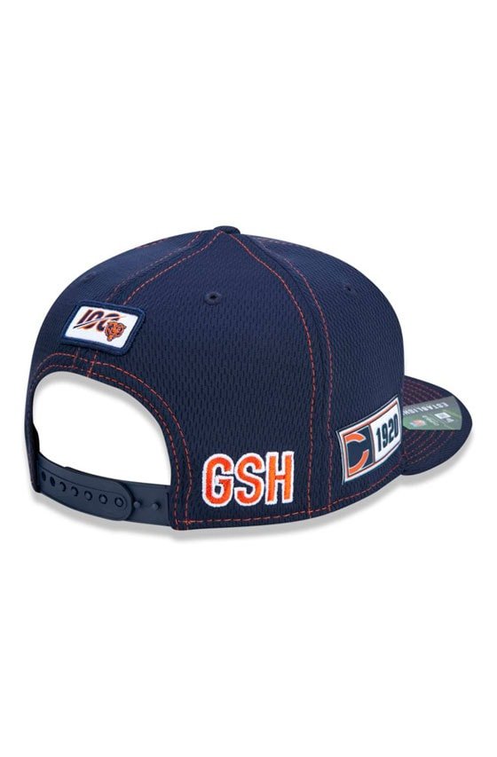 Boné New Era 9Fifty Nfl Onfield Coleção Sideline Chicago Bears Marinho - NewSkull