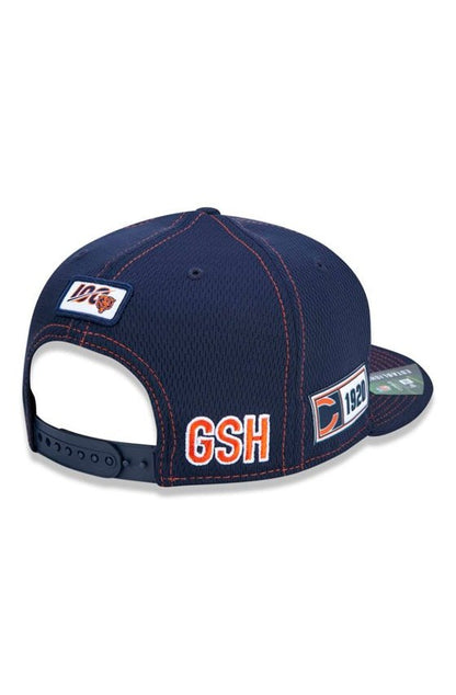Boné New Era 9Fifty Nfl Onfield Coleção Sideline Chicago Bears Marinho - NewSkull