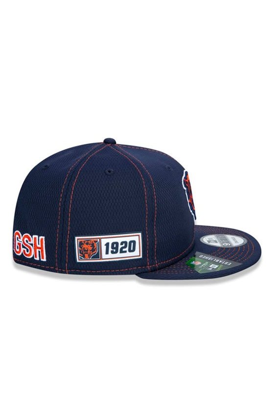 Boné New Era 9Fifty Nfl Onfield Coleção Sideline Chicago Bears Marinho - NewSkull