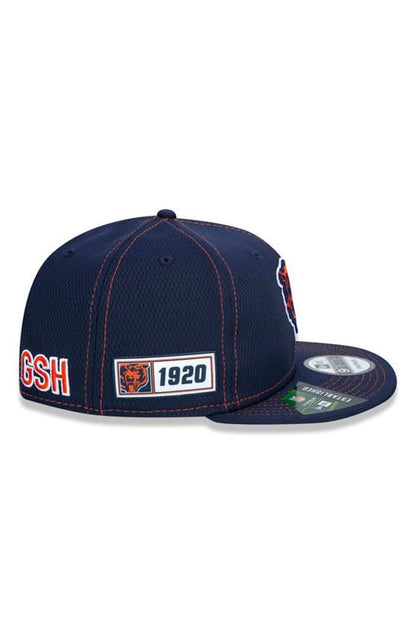 Boné New Era 9Fifty Nfl Onfield Coleção Sideline Chicago Bears Marinho - NewSkull
