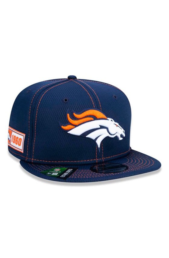 Boné New Era 9Fifty Nfl Onfield Coleção Sideline Denver Broncos Marinho - NewSkull
