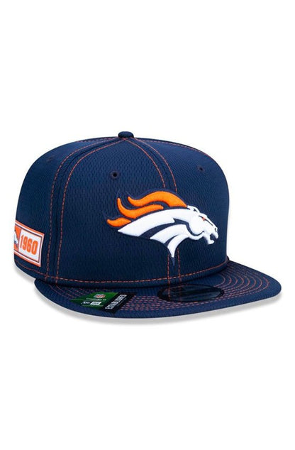 Boné New Era 9Fifty Nfl Onfield Coleção Sideline Denver Broncos Marinho - NewSkull