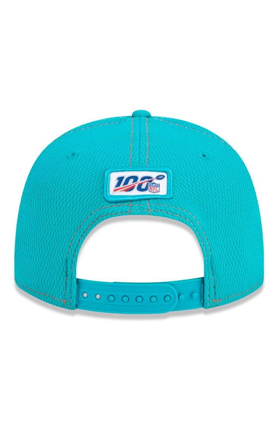 Boné New Era 9Fifty Nfl Onfield Coleção Sideline Miami Dolphins Verde - NewSkull