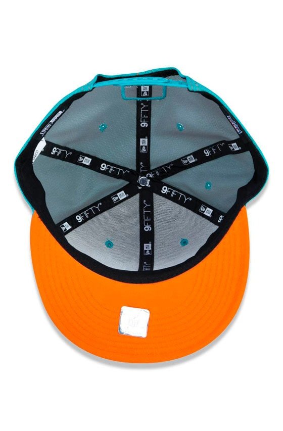 Boné New Era 9Fifty Nfl Onfield Coleção Sideline Miami Dolphins Verde - NewSkull