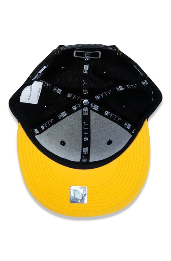 Boné New Era 9Fifty Nfl Onfield Coleção Sideline Pittsburgh Steelers Preto - NewSkull