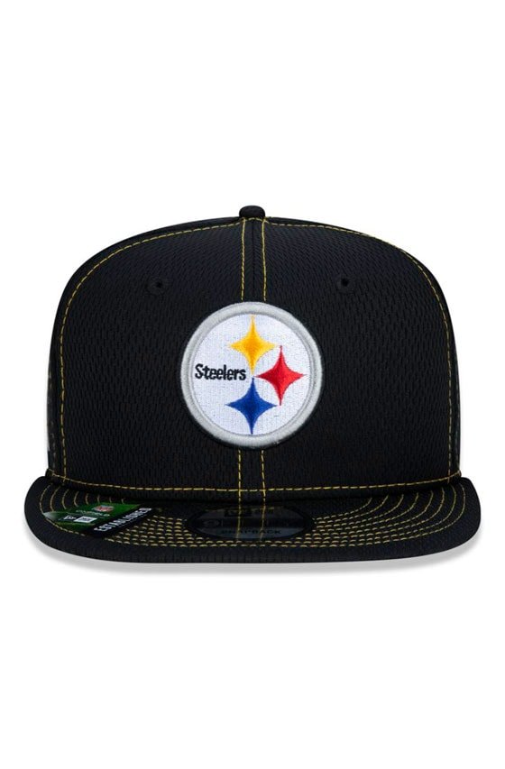 Boné New Era 9Fifty Nfl Onfield Coleção Sideline Pittsburgh Steelers Preto - NewSkull
