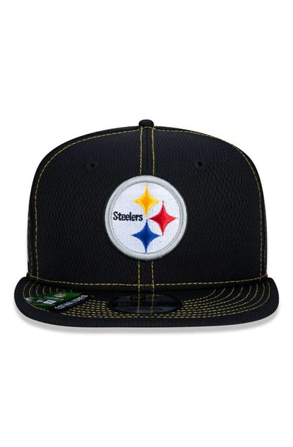Boné New Era 9Fifty Nfl Onfield Coleção Sideline Pittsburgh Steelers Preto - NewSkull