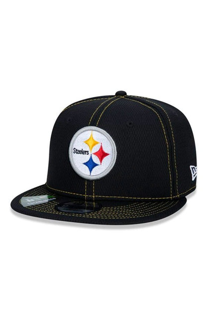 Boné New Era 9Fifty Nfl Onfield Coleção Sideline Pittsburgh Steelers Preto - NewSkull