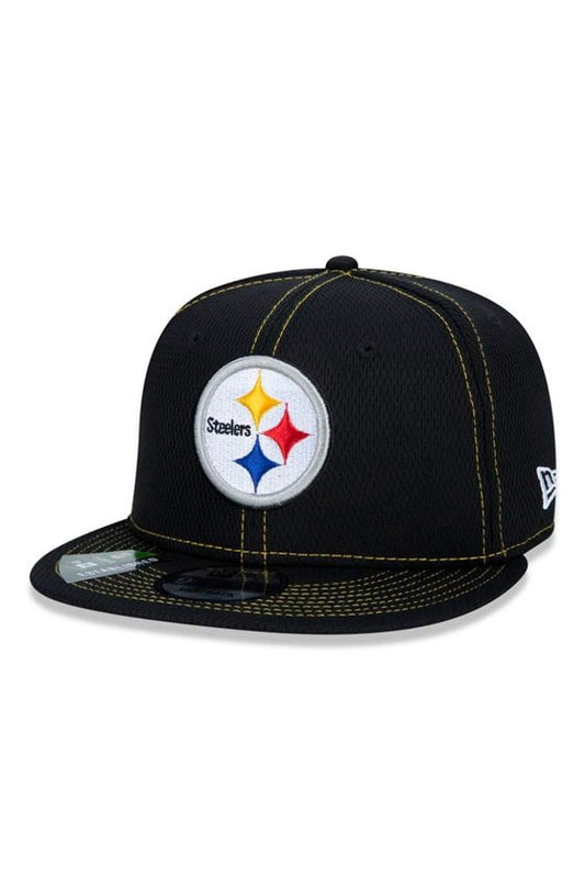 Boné New Era 9Fifty Nfl Onfield Coleção Sideline Pittsburgh Steelers Preto - NewSkull