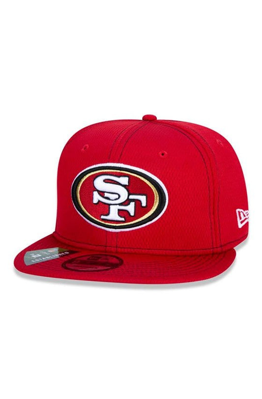 Boné New Era 9Fifty Nfl Onfield Coleção Sideline San Francisco 49Ers Vermelho - NewSkull