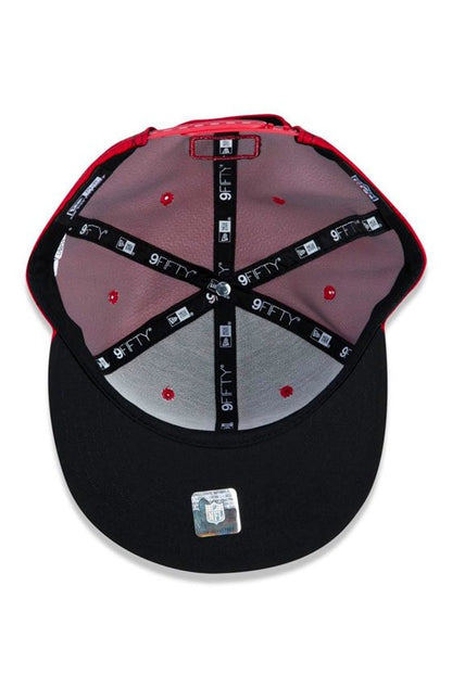 Boné New Era 9Fifty Nfl Onfield Coleção Sideline San Francisco 49Ers Vermelho - NewSkull