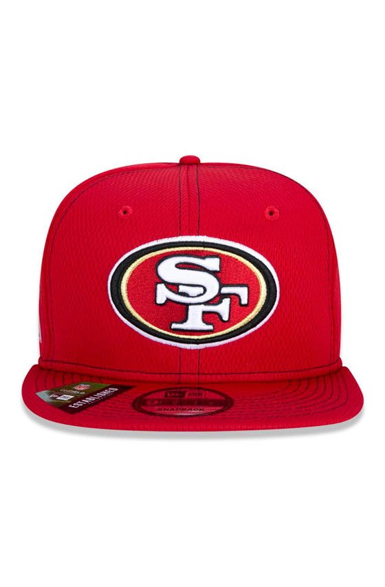 Boné New Era 9Fifty Nfl Onfield Coleção Sideline San Francisco 49Ers Vermelho - NewSkull