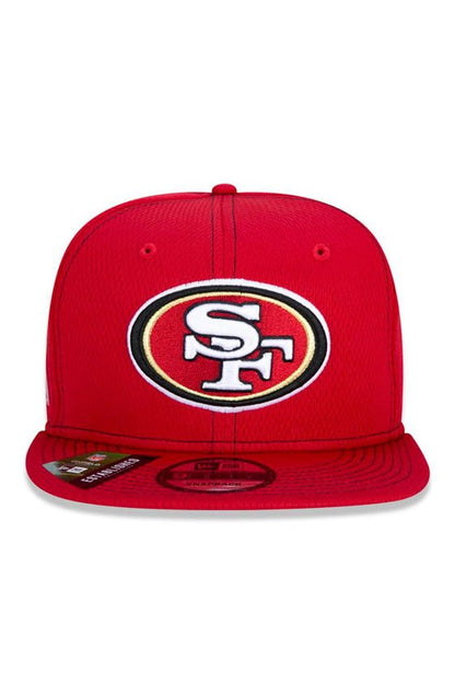Boné New Era 9Fifty Nfl Onfield Coleção Sideline San Francisco 49Ers Vermelho - NewSkull