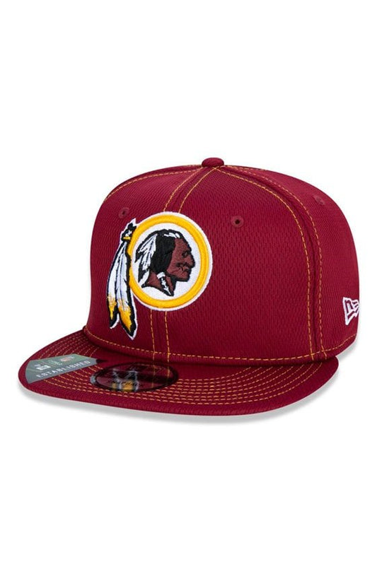 Boné New Era 9Fifty Nfl Onfield Coleção Sideline Washington Redskins Bordo - NewSkull