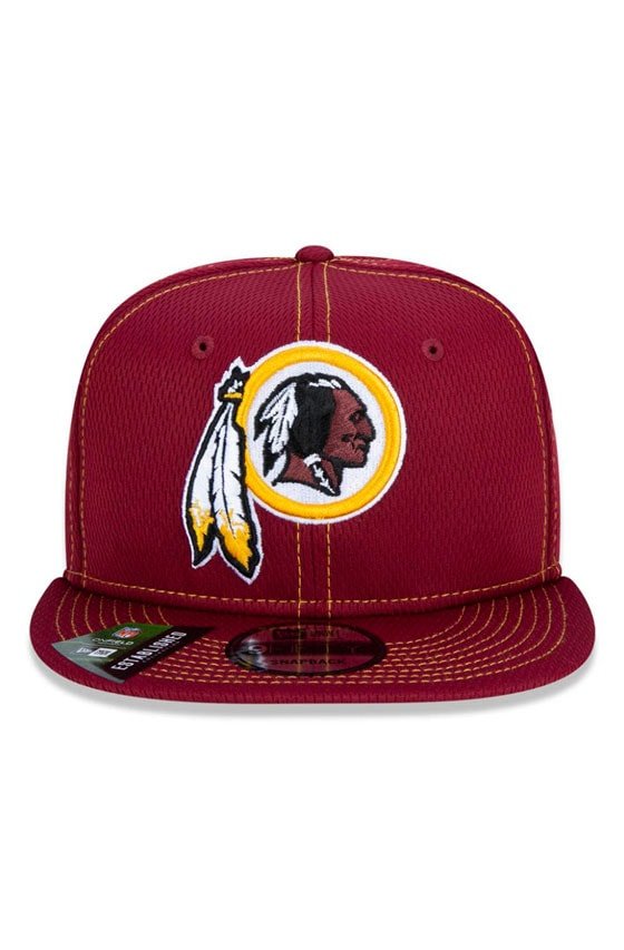 Boné New Era 9Fifty Nfl Onfield Coleção Sideline Washington Redskins Bordo - NewSkull