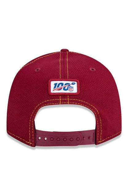 Boné New Era 9Fifty Nfl Onfield Coleção Sideline Washington Redskins Bordo - NewSkull