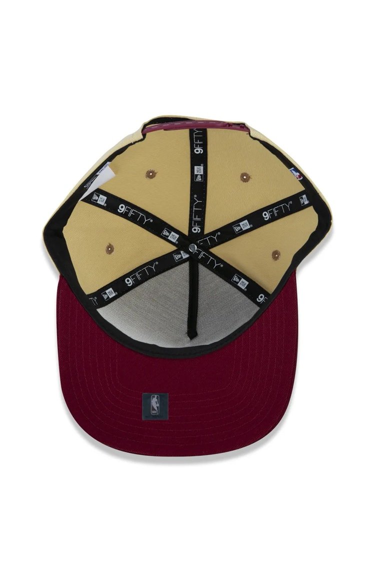 Boné New Era 9Fifty Original Fit Aframe Nba Chicago Bulls Surton Bege - NewSkull