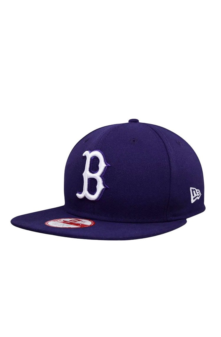 Bone New Era 9Fifty Original Fit Boston Red Sox Mlb Roxo/Branco - NewSkull