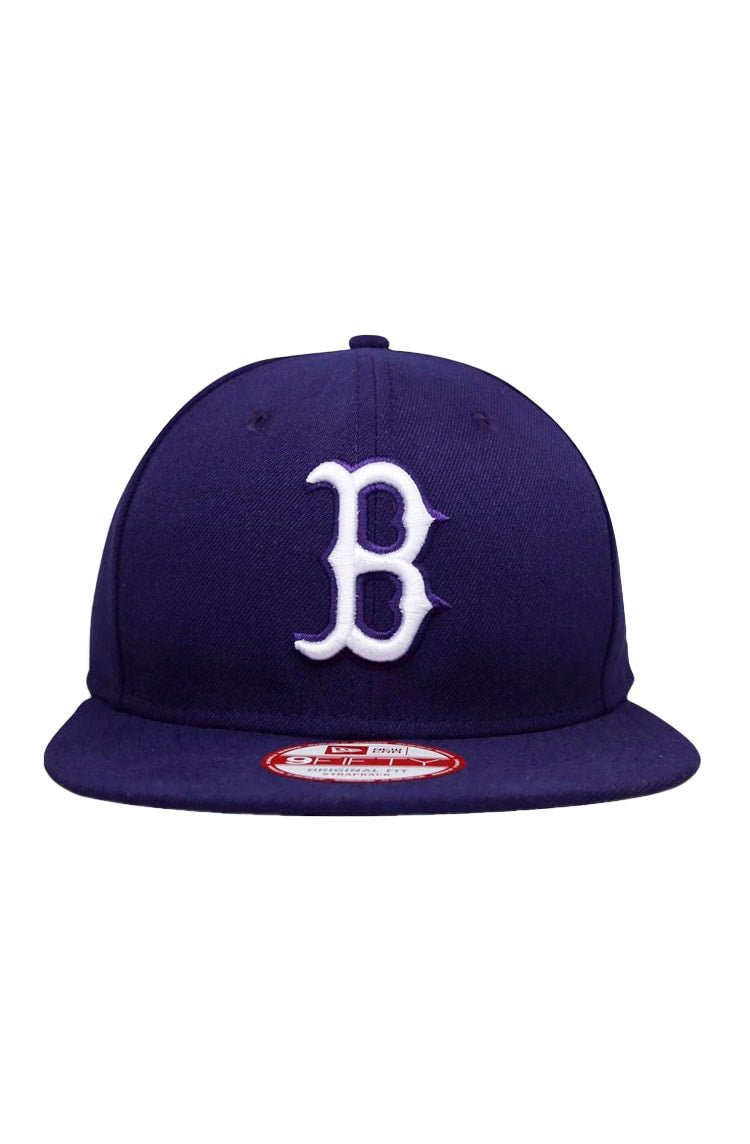 Bone New Era 9Fifty Original Fit Boston Red Sox Mlb Roxo/Branco - NewSkull