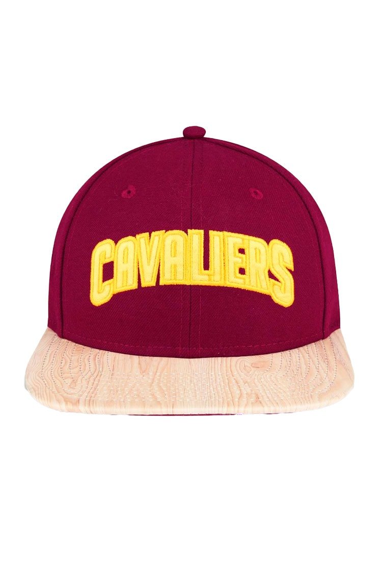 Bone New Era 9Fifty Original Fit Cleveland Cavaliers Nba Bordo/Bege - NewSkull