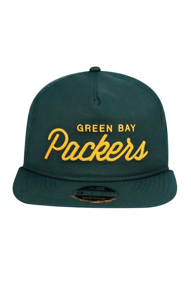 Bone New Era 9Fifty Original Fit Green Bay Packers Nfl Verde/Amarelo - NewSkull