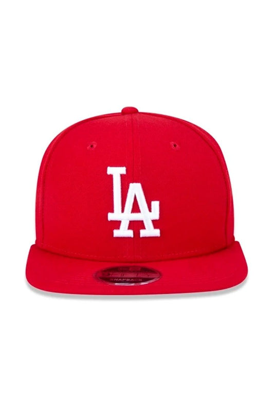 Boné New Era 9FIFTY Original Fit MLB Los Angeles Dodgers Vermelho/Branco - NewSkull