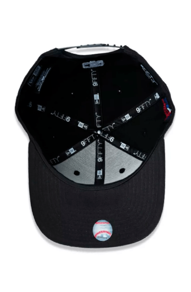 Boné New Era 9fifty Original Fit MLB New York Yankees Preto/Branco - NewSkull